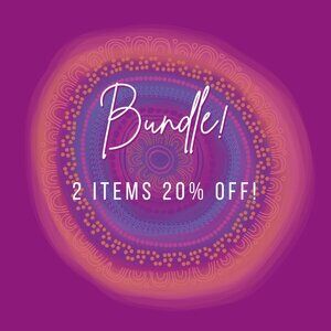 Wrapping up -- bundle 2 items, get 20% off